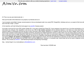 'almico.com' screenshot