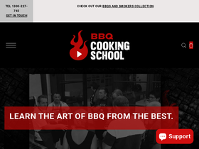 bbqschool.com.au homepage screenshot