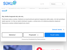 'sukl.sk' screenshot