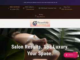 Beautifullywithin homepage screenshot
