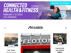 'athletechnews.com' screenshot
