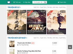 'truyenconvert.net' screenshot