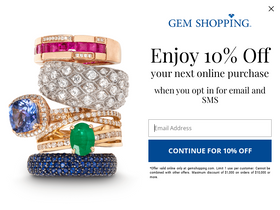 'gemshopping.com' screenshot