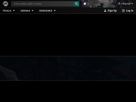 'esologs.com' screenshot