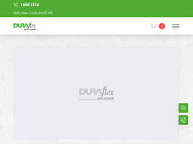 'duraflex.com.vn' screenshot