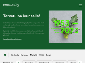 'unicafe.fi' screenshot
