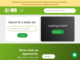 'myjobsinkenya.com' screenshot