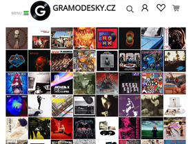'gramodesky.cz' screenshot