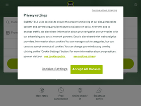 'hotel-bb.com' screenshot