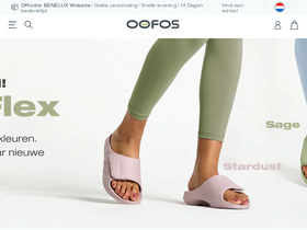 OOfos Benelux homepage screenshot
