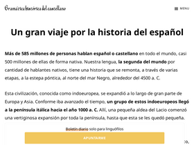 'delcastellano.com' screenshot