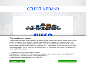 'iveco.com' screenshot