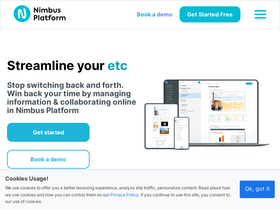 'nimbusweb.me' screenshot
