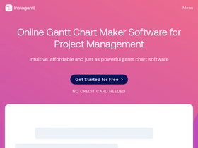 'instagantt.com' screenshot