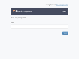 'peoplehr.net' screenshot