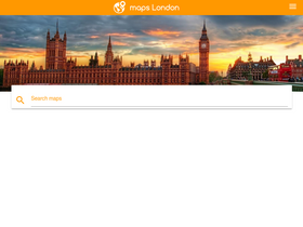 'maps-london.com' screenshot