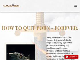 'conquerseries.com' screenshot