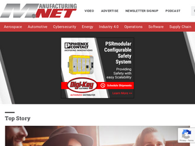 'manufacturing.net' screenshot