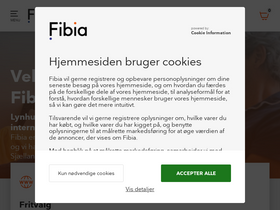 'fibia.dk' screenshot