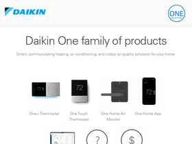 'daikinone.com' screenshot