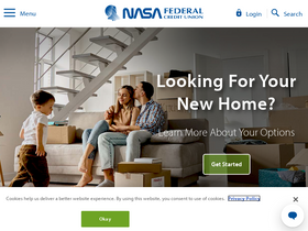 'ebranch.nasafcu.com' screenshot