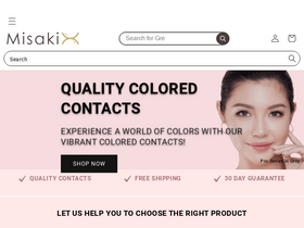 'misakicon.com' screenshot