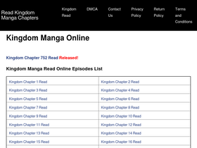 'kingdomread.com' screenshot