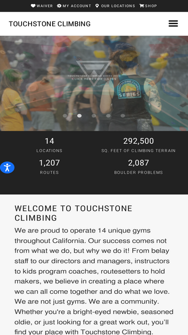 touchstoneclimbing.com