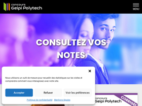 'geipi-polytech.org' screenshot