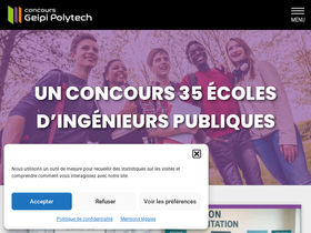 'geipi-polytech.org' screenshot