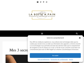 'la-boite-a-pain.com' screenshot