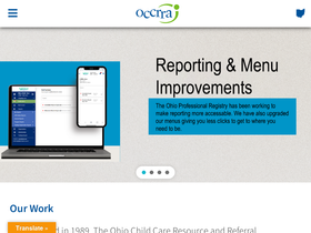'occrra.org' screenshot