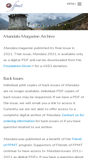 mandalamagazine.org