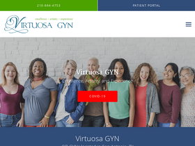 'virtuosagyn.com' screenshot