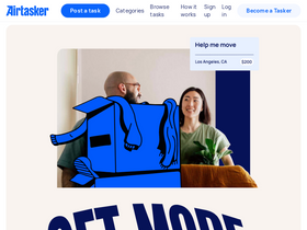 'airtasker.com' screenshot