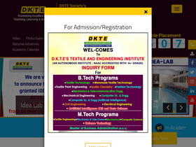 dkte.ac.in
