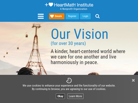 'heartmath.org' screenshot