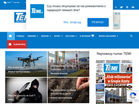 'temi.pl' screenshot
