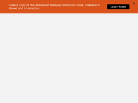 'abandonedonline.net' screenshot