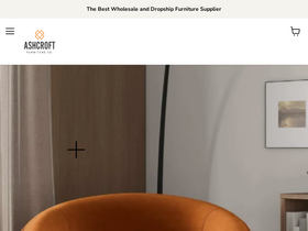 Ashcroftf Furniture Co. website screenshot