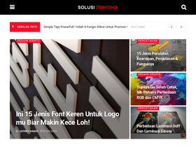 'solusiprinting.com' screenshot