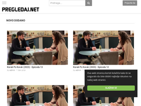 'pregledaj.net' screenshot