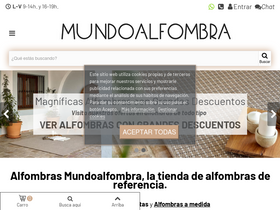 'mundoalfombra.com' screenshot