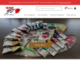 'paintspot.ca' screenshot