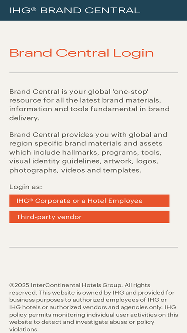 ihgbrandcentral.com