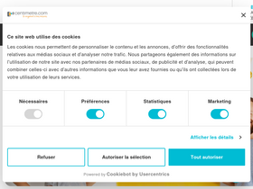 'centimetre.com' screenshot