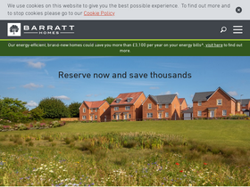'barratthomes.co.uk' screenshot