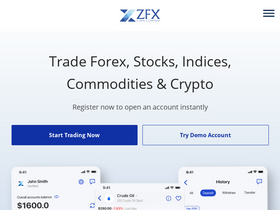 'zfx.com' screenshot