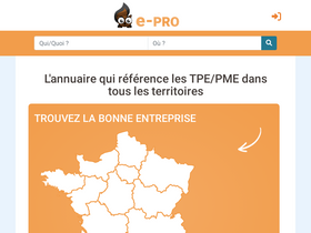 'e-pro.fr' screenshot