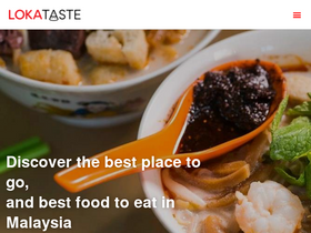 'lokataste.com' screenshot